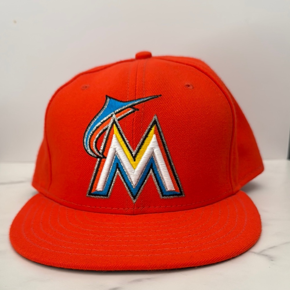 New Era Bright Red MLB Cap